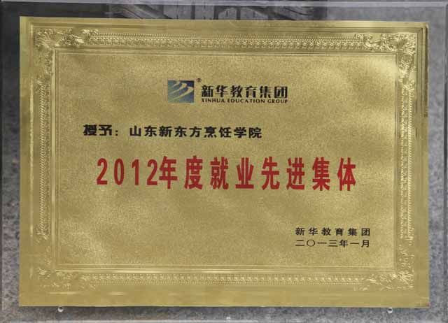 2012年度就业先进集体