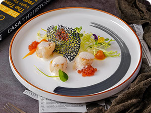 西餐作品-海鲜沙拉