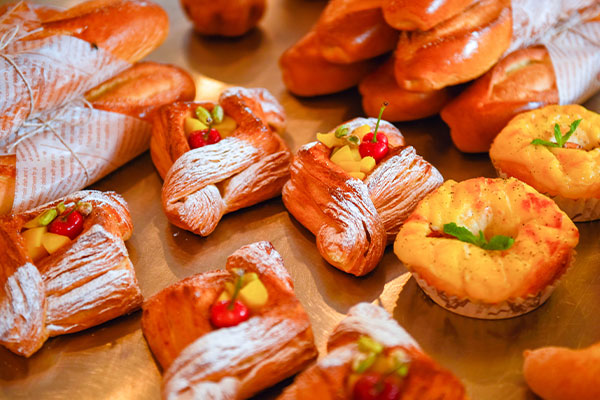 烘焙作品-可颂面包、羊角包、丹麦面包