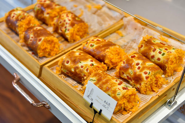 烘焙作品-咸面包