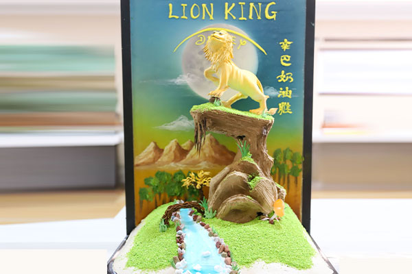 裱花作品-卡通蛋糕