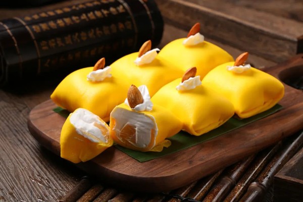 【烘焙小课堂】夏日在家自制清凉芒果甜品做法，恋上浓郁芒果香！