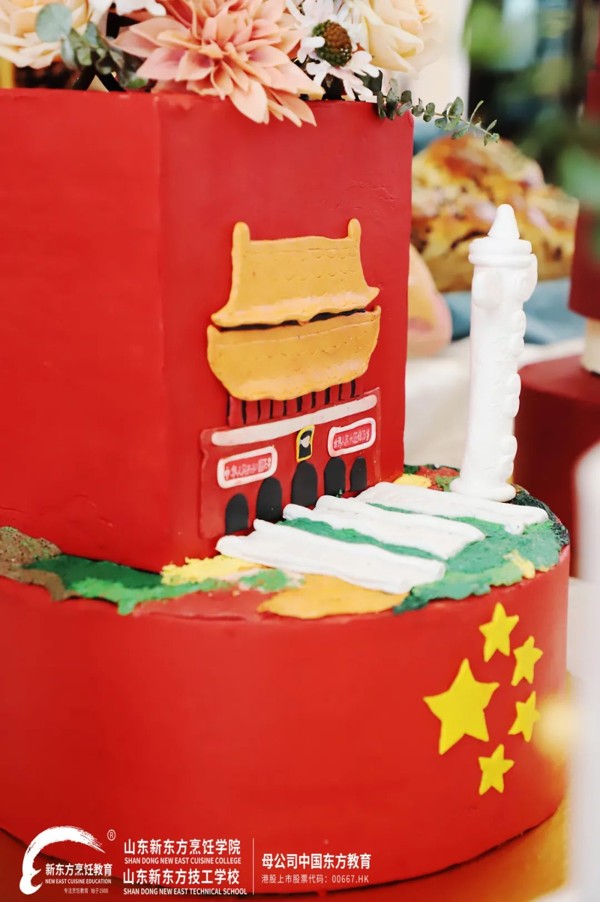 山东新东方学子献礼祖国