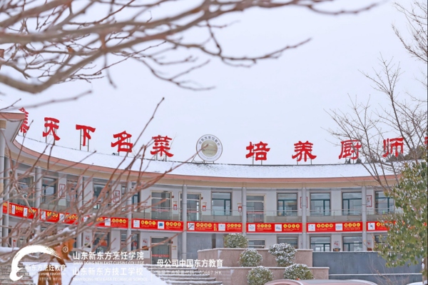 山东新东方雪景