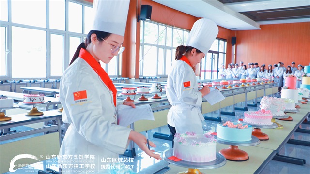 西点裱花教学阶段性考核